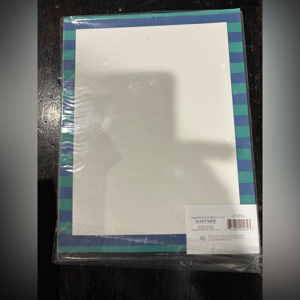 Gartner Studios Printer Stationery Pack. Open